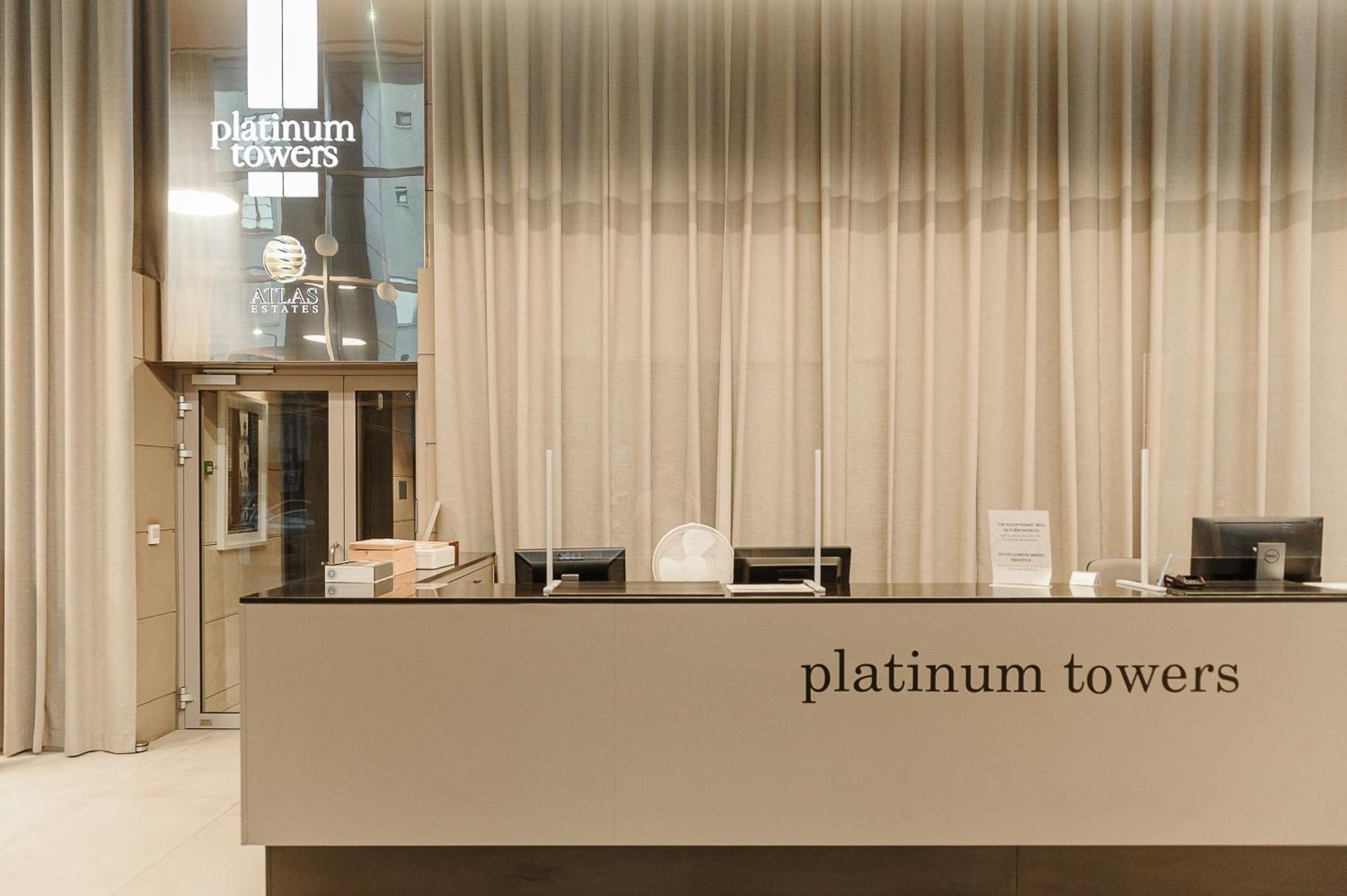 Luxury Apartments In Platinum Tower Warsaw Exterior photo